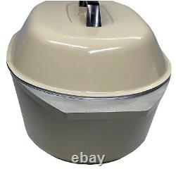 Club Aluminum Cookware Beige Roaster Dutch Oven WithLid Never Used