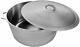 Commercial Aluminum Calderon Dutch Oven Cookware With Lid, Silver