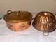 Copper Dutch Oven Pot Tagus With Lid And Bundt Cake Pan Mold 2 Piece Set