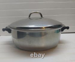Cordon Bleu 7 Qt Pressure Bonded Stainless Stockpot Dutch Oven Fry Saute Pan Lid