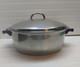 Cordon Bleu 7 Qt Pressure Bonded Stainless Stockpot Dutch Oven Fry Saute Pan Lid