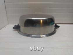 Cordon Bleu 7 Qt Pressure Bonded Stainless Stockpot Dutch Oven Fry Saute Pan Lid