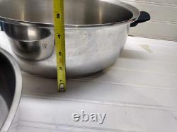 Cordon Bleu 7 Qt Stockpot Pressure Bonded Stainless Steel Dutch Oven Dome Lid