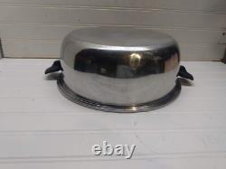 Cordon Bleu 7 Qt Stockpot Pressure Bonded Stainless Steel Dutch Oven Dome Lid