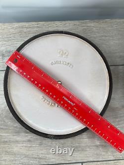 Cousances 22 Brown Cast Iron Enamel Dutch Oven Lid Pan Cookware France Handles