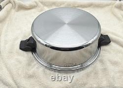 Cutco 5.5 Qt. Dutch Oven with High Dome Cover 5 Ply Aluminum Core