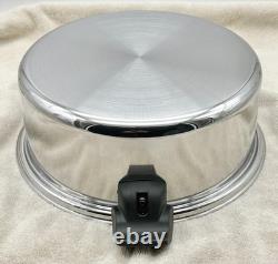 Cutco 5.5 Qt. Dutch Oven with High Dome Cover 5 Ply Aluminum Core