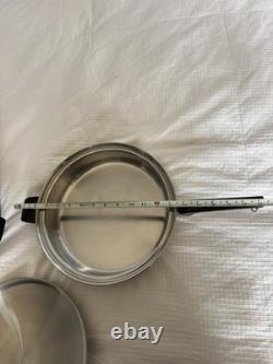 Cutco 6 Qt Stockpot Dutch Oven & Skillet with Lid 5-Ply Stainless Aluminum Core