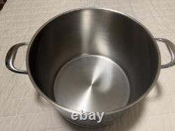 DEMEYERE ATLANTIS 8.9 qt, 18/10 Stainless Steel, Dutch Oven With Lid
