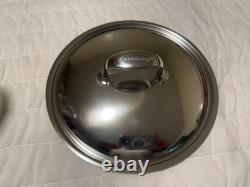 DEMEYERE ATLANTIS 8.9 qt, 18/10 Stainless Steel, Dutch Oven With Lid