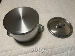 DEMEYERE ATLANTIS 8.9 qt, 18/10 Stainless Steel, Dutch Oven With Lid