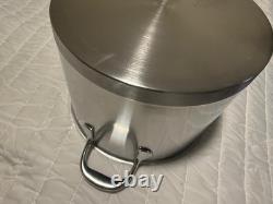 DEMEYERE ATLANTIS 8.9 qt, 18/10 Stainless Steel, Dutch Oven With Lid
