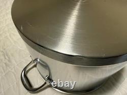 DEMEYERE ATLANTIS 8.9 qt, 18/10 Stainless Steel, Dutch Oven With Lid