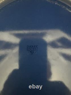 Dansk IHQ France Kobenstyle Blue Enamel Dutch Oven 12 8QT Vintage Rare