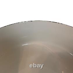 Dansk Kobenstyle IHQ France Yellow Enamel Dutch Oven 8 qt 12 inch Vintage