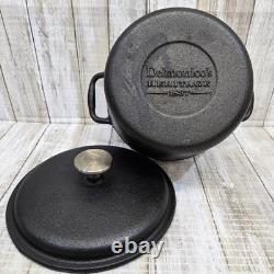 Delmonico's Heritage 1837 Cast Iron Dutch Oven With Lid
