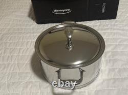 Demeyere Atlantis 5.5 qt, 18/10 Stainless Steel, Dutch Oven With Lid