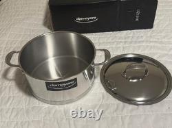 Demeyere Atlantis 5.5 qt, 18/10 Stainless Steel, Dutch Oven With Lid