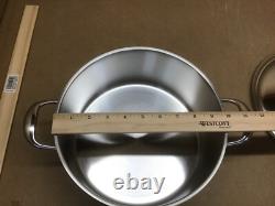 Demeyere Atlantis 7-Ply Stainless Steel Dutch Oven, 5.5-qt