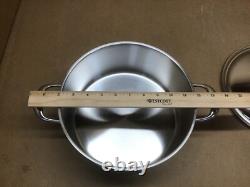 Demeyere Atlantis 7-Ply Stainless Steel Dutch Oven, 5.5-qt