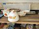 Descoware Autumn Leaves Dutch Oven Enamel Cast Iron Tea Pot 2 Skillets +3 Lids
