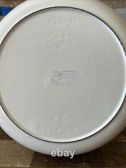 Descoware Autumn Leaves Dutch Oven Enamel Cast Iron Tea Pot 2 Skillets +3 Lids Descoware Autumn Leaves Dutch Oven Enamel Cast Iron Tea Pot 2 Skillets +3 Lids