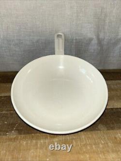 Descoware Autumn Leaves Dutch Oven Enamel Cast Iron Tea Pot 2 Skillets +3 Lids