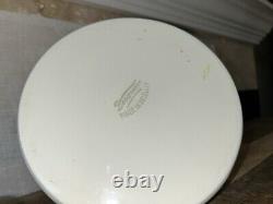 Descoware Autumn Leaves Dutch Oven Enamel Cast Iron Tea Pot 2 Skillets +3 Lids