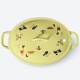 Descoware Robert Markley Citron Yellow Enamel Dutch Oven Cast Iron With Lid