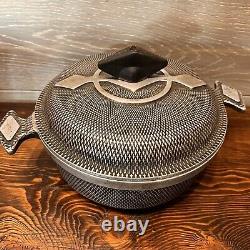 Diamond Craft Cookware Lot Of 2 Dutch Oven With Lid 1.5 Quart 2 Quart Flaws READ