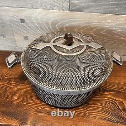 Diamond Craft Cookware Lot Of 2 Dutch Oven With Lid 1.5 Quart 2 Quart Flaws READ