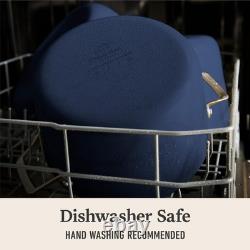 Dutch Oven 7 Qt Ceramic Nonstick Lid Midnight Blue Calphalon Premier
