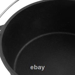 Dutch Oven Camping With Lid Nonstick Multifunction Cook Evenly Dutch Oven