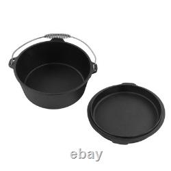 Dutch Oven Camping With Lid Nonstick Multifunction Cook Evenly Dutch Oven XG