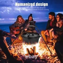 Dutch Oven Camping With Lid Nonstick Multifunction Cook Evenly Dutch Oven XG