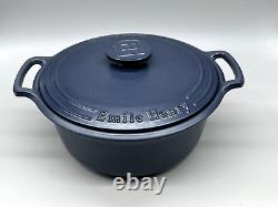 Emile Henry 7.5 Qt. Dutch Oven with lid Indigo (reg. $335)
