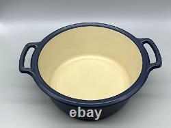 Emile Henry 7.5 Qt. Dutch Oven with lid Indigo (reg. $335)