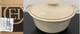 Emile Henry Sublime Ceramic 7.5 Quart Dutch Oven Creme Round Casserole 13 Diam
