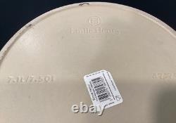 Emile Henry Sublime Ceramic 7.5 Quart Dutch Oven Creme Round Casserole 13 Diam