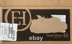 Emile Henry Sublime Ceramic 7.5 Quart Dutch Oven Creme Round Casserole 13 Diam