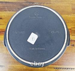 Emile Henry Sublime Ceramic Dutch Oven 7.5 qt Graphite Made in France $300 READ