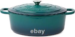 Enameled Cast Iron Dutch Oven with Lid Oversized Handles, Dome Lid, Dutch Oven