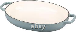 Enameled Oval Cast Iron Dutch Oven Pot with Lid, Bread Dutch Oven for Sourdough