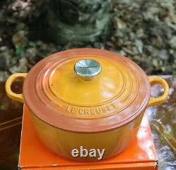 Fall Season Soon Le Creuset Dutch Oven 22 cm Marronnier NIB Free Shipping