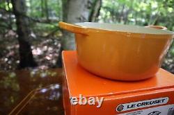 Fall Season Soon Le Creuset Dutch Oven 22 cm Marronnier NIB Free Shipping