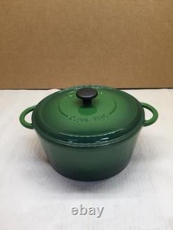Fontignac Round Dutch Oven, 5-Quart, Green