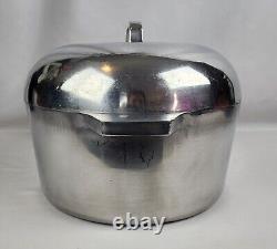 Forever Cast Aluminum Roaster Oval Dutch Oven withLid Fleur De Lis 8 Qt 18x10x5