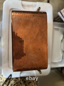French Hammered Copper Cookware Braiser or Dutch Oven/Lid Williams Sonoma France