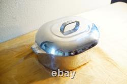 GHC Magnalite 4265 Dutch Oven Roaster With Lid 8 Qt Good Condition