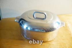 GHC Magnalite 4265 Dutch Oven Roaster With Lid 8 Qt Good Condition